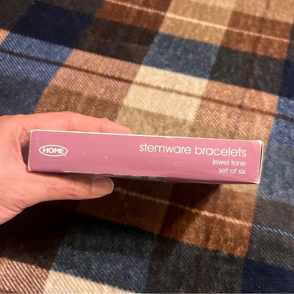 NWT Jewel Tone Stemware Bracelets Set of Six - Picture 9 of 13